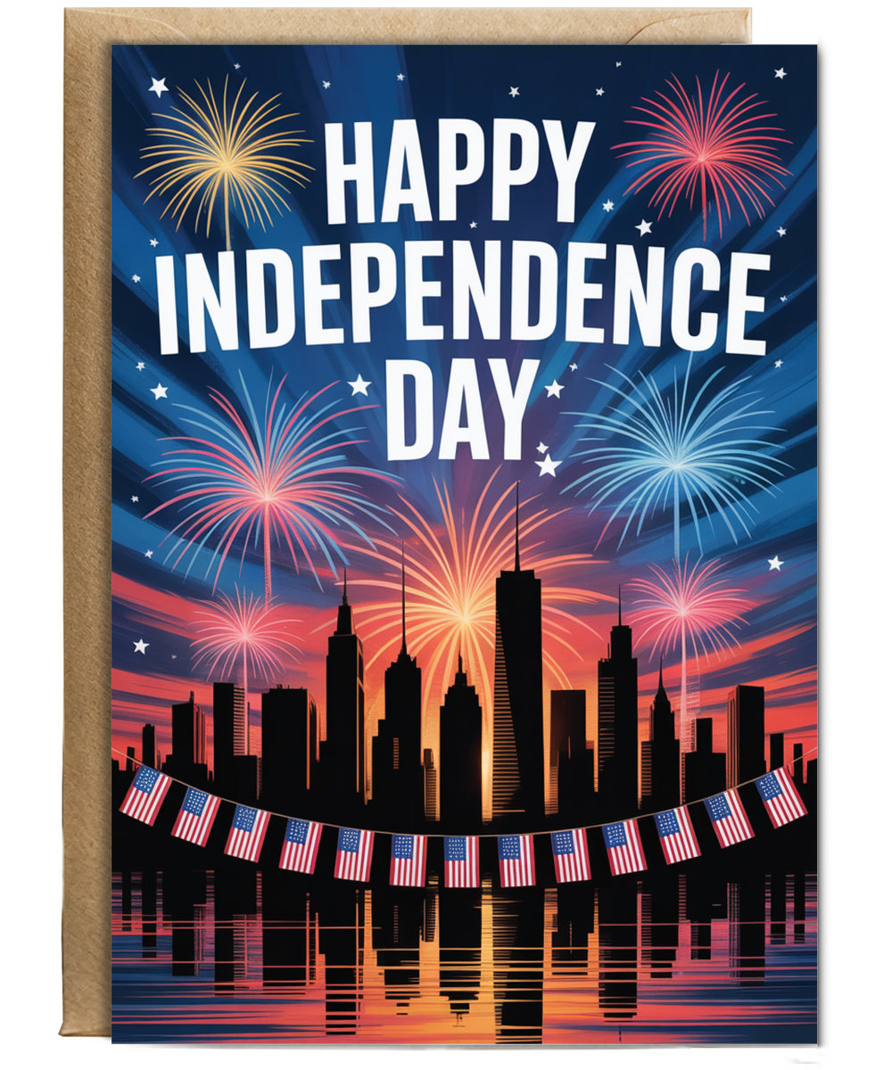 Skyline happy Independance day