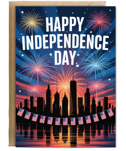 Skyline happy Independance day