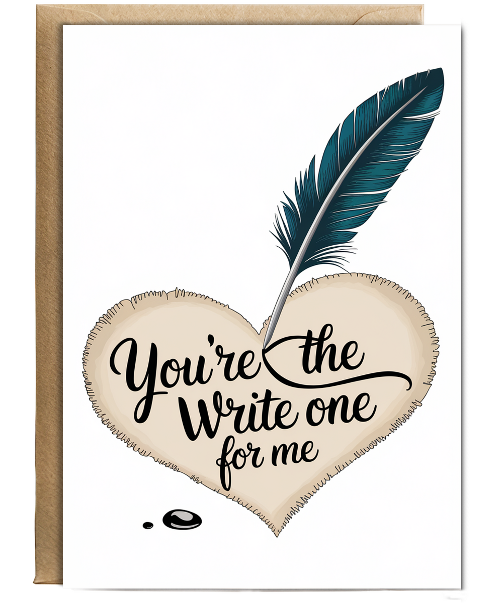 You’re the write one for me Greeting Card