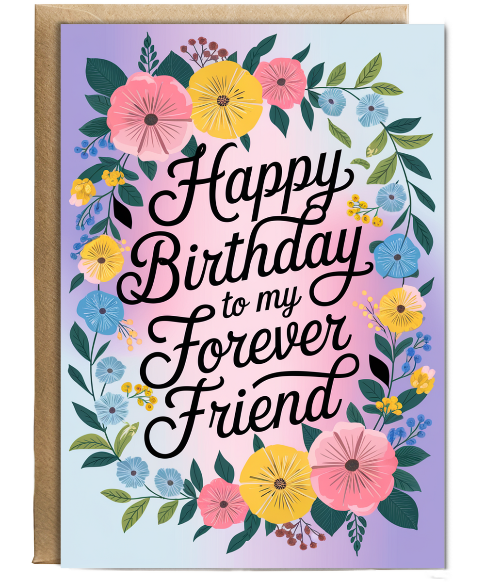 Happy Birthday to My Forever Friend