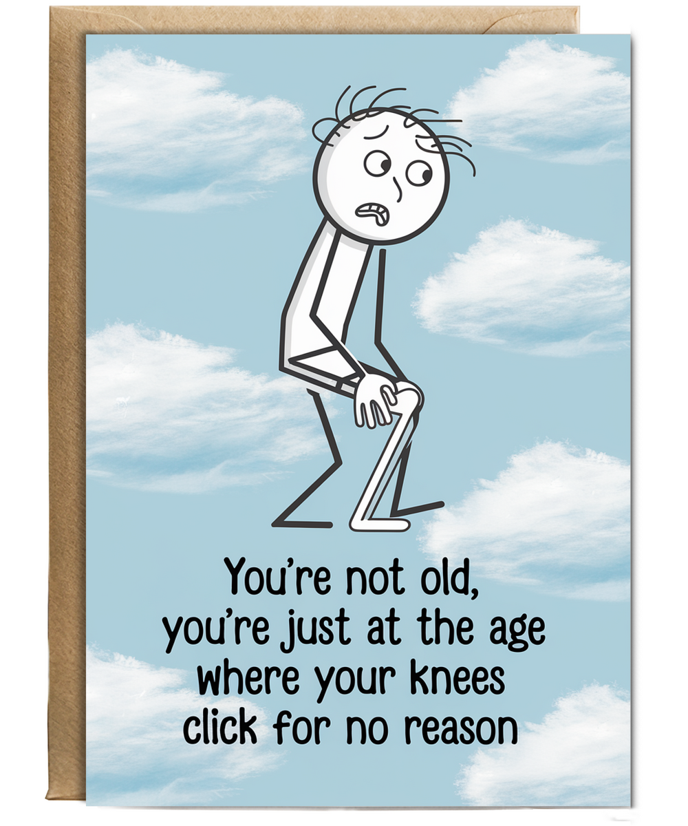 Happy Birthday Card Your Knees Click