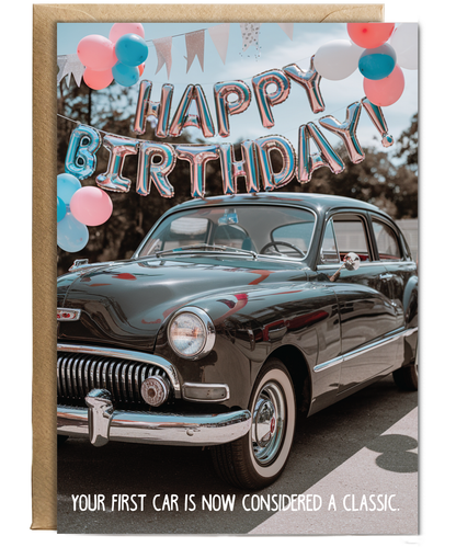 Your first car is now considered a classic