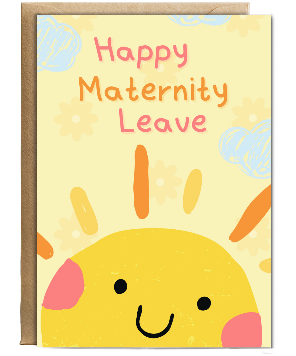 Happy Maternity sunshine doodle