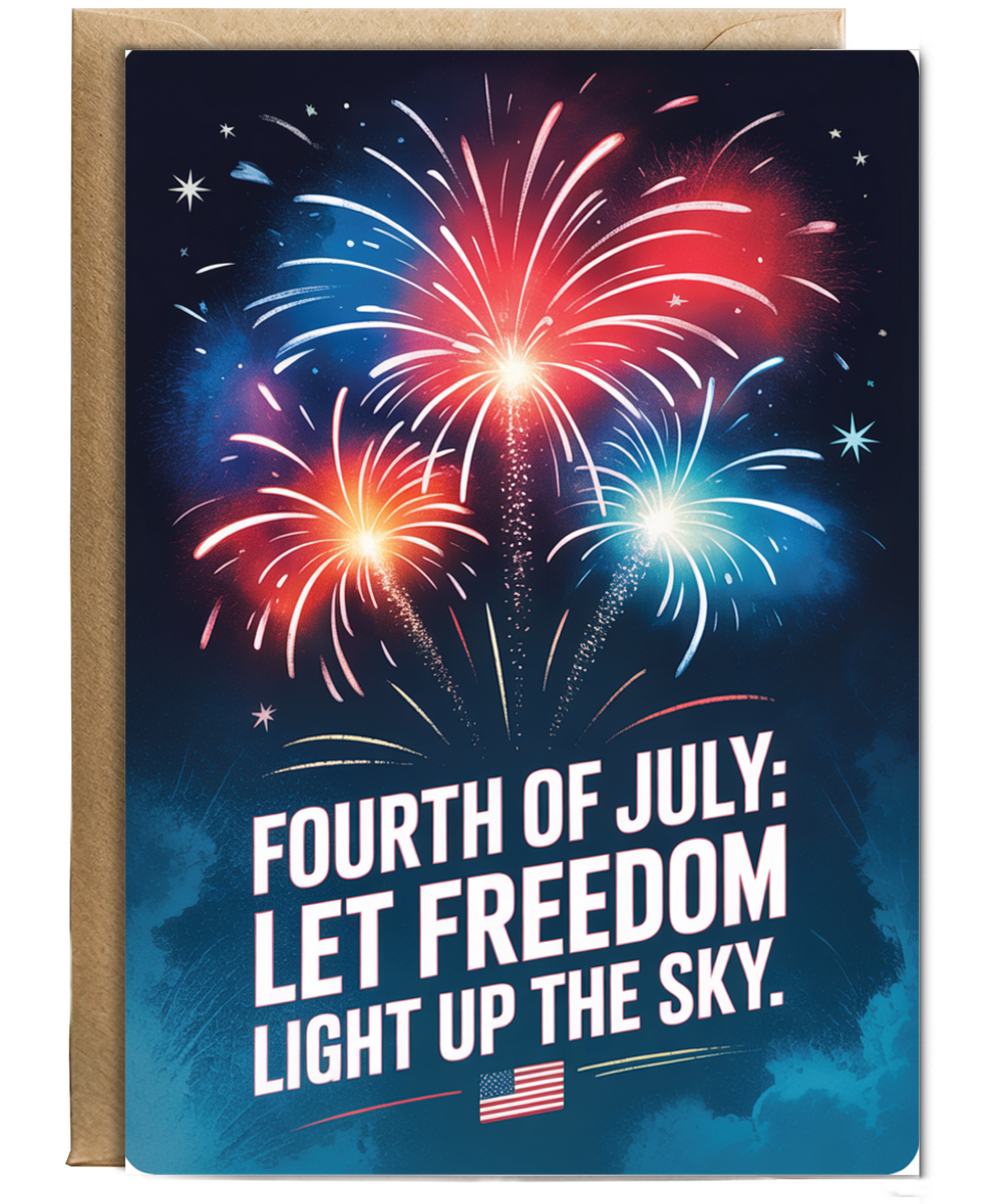 4th July let freedom light up the sky
