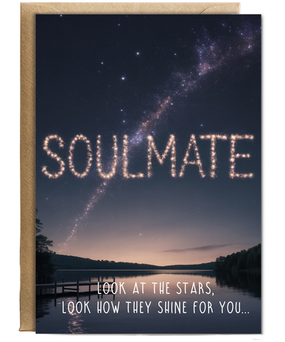 Valentines Look at the stars soulmate