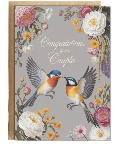 Congratulations to the couple