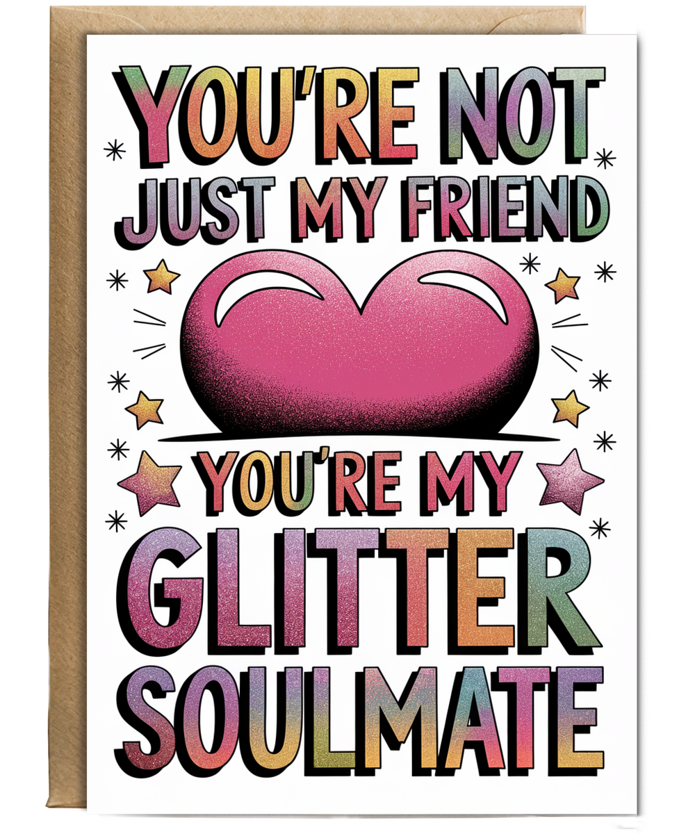 You’re Not Just My Friend You’re My Glitter Soulmate