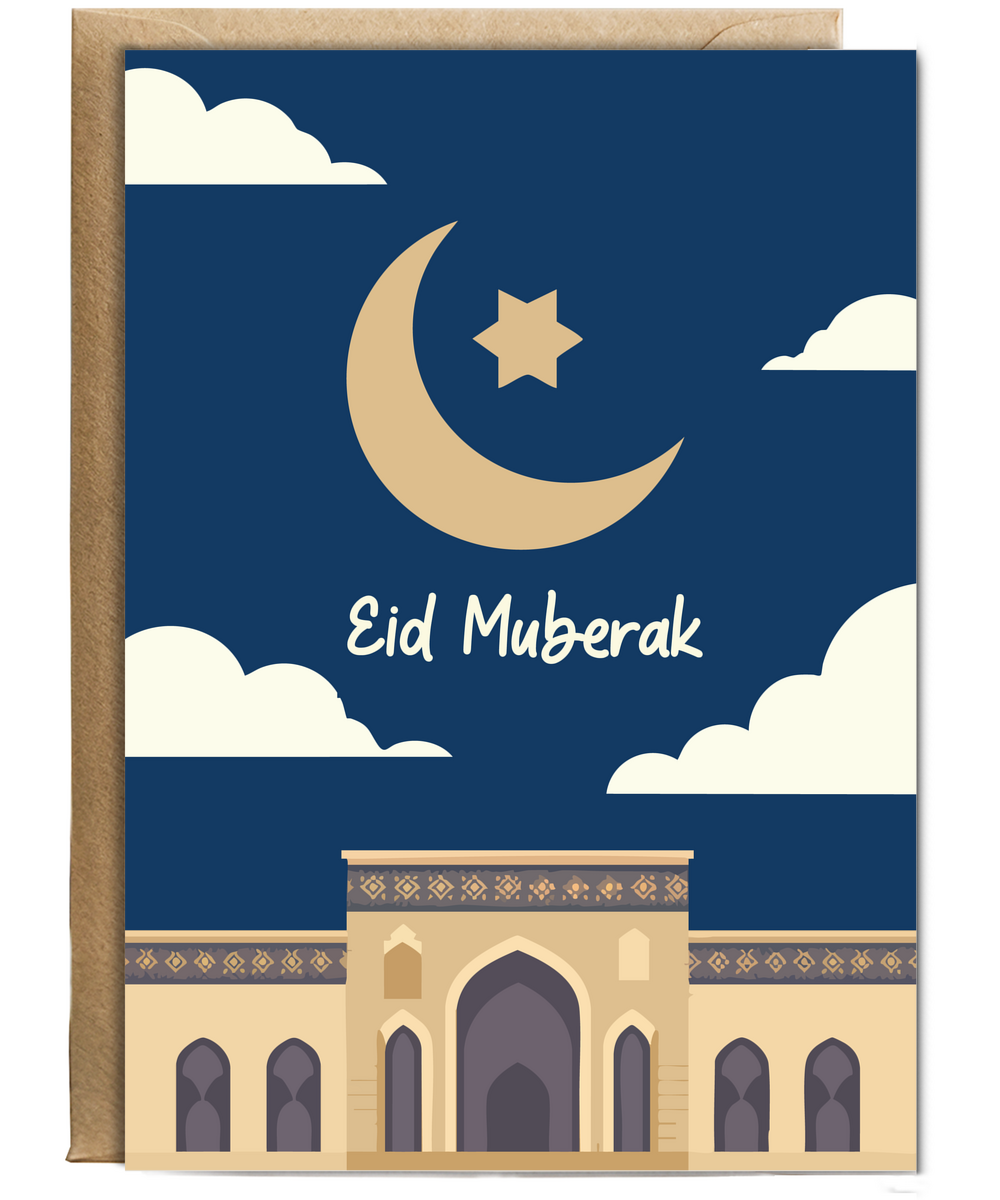 Eid Mubarak sunset