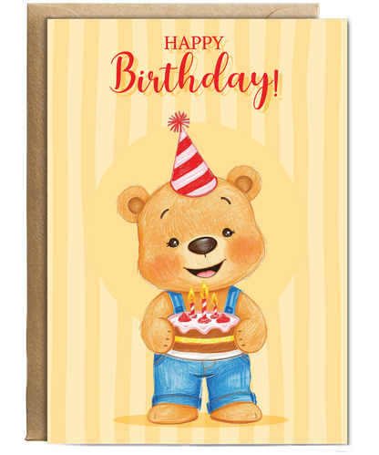 Happy Birthday teddy bear