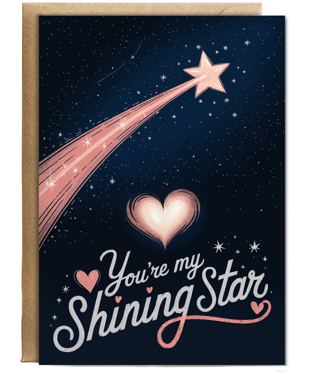 You’re my shining star Greeting Card
