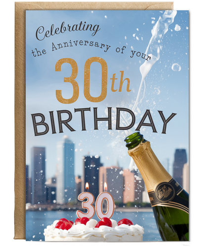 Celebrating the Anniversary of Your 30th Birthday