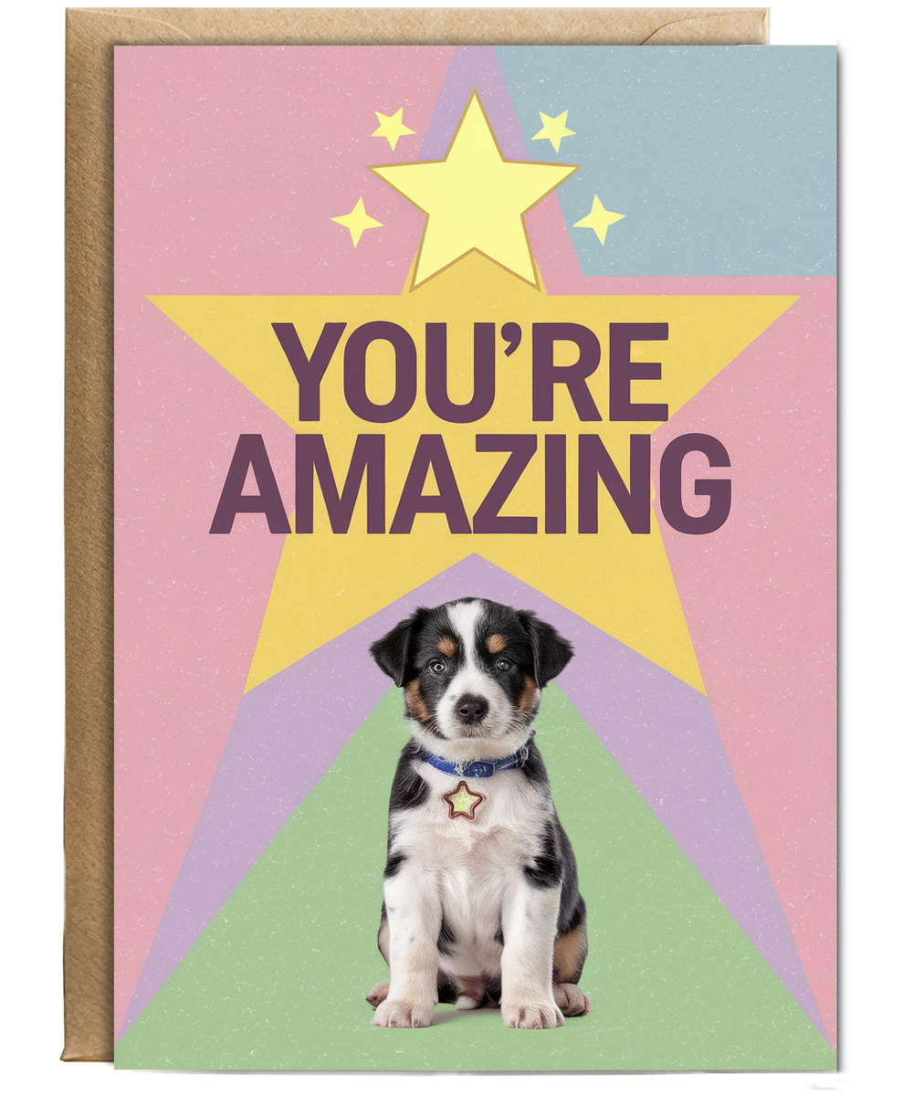 You're Amazing - Puppy with a Star