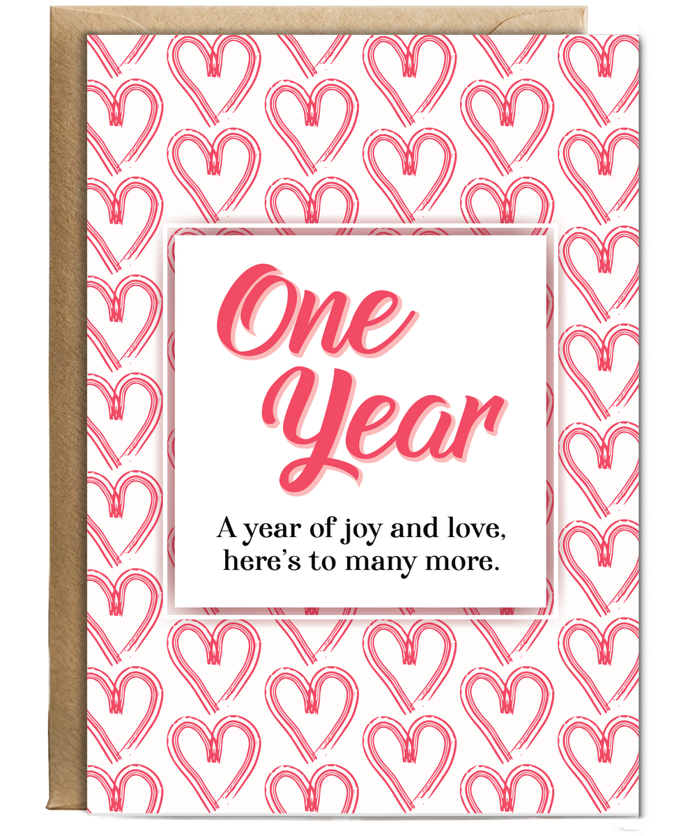one year, a year of joy and love