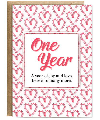 one year, a year of joy and love