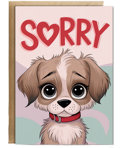 Sorry - Puppy with Sad Eyes