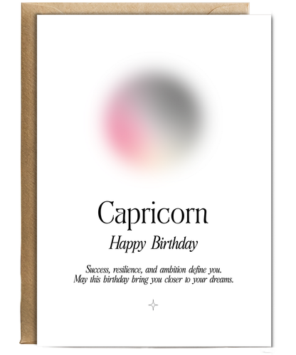 Happy Birthday Capricorn Star Sign