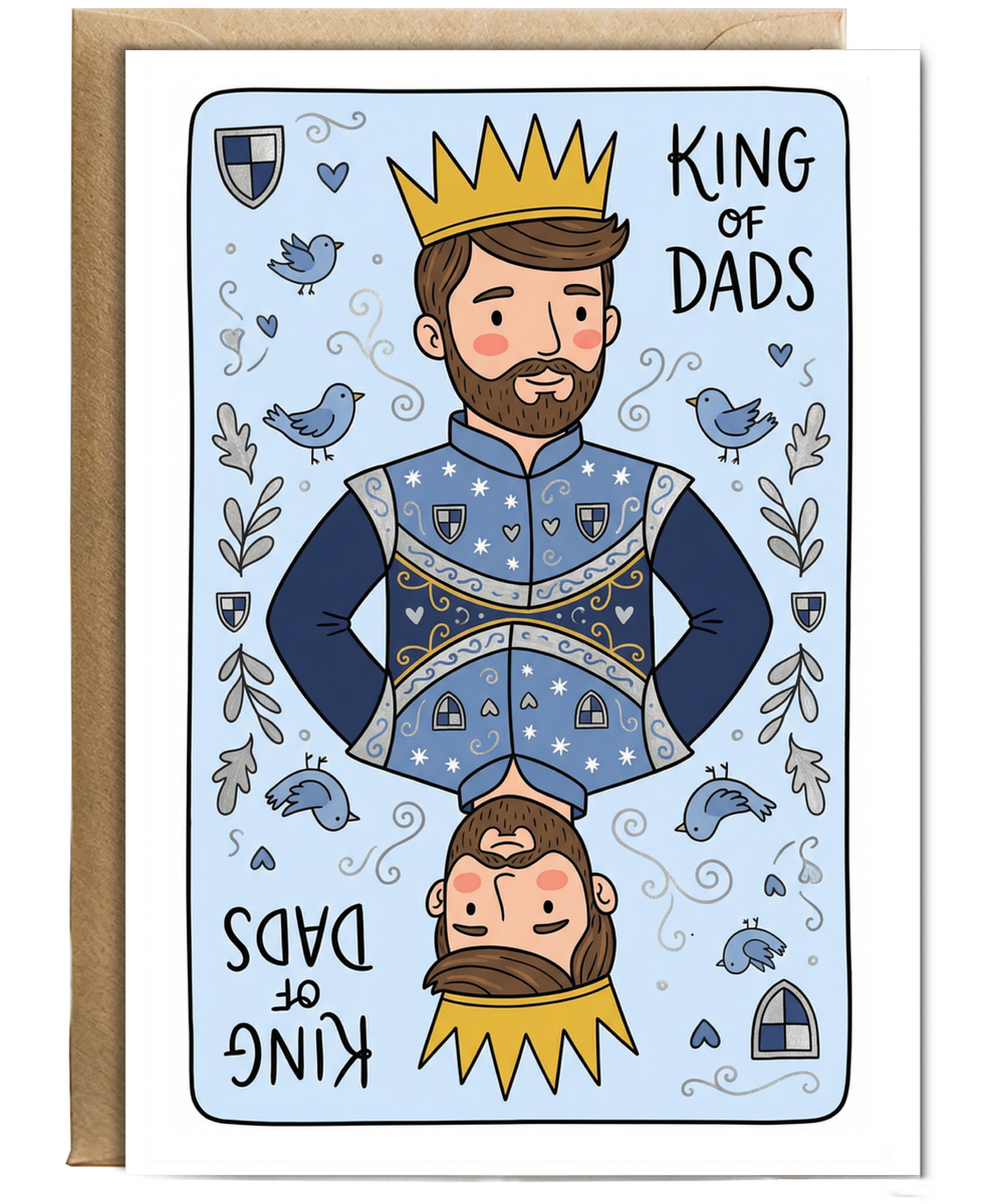 King of Dads father's day Happy Birthday