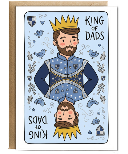 King of Dads father's day Happy Birthday