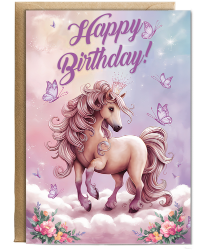 Happy Birthday! Magical Horse Dream