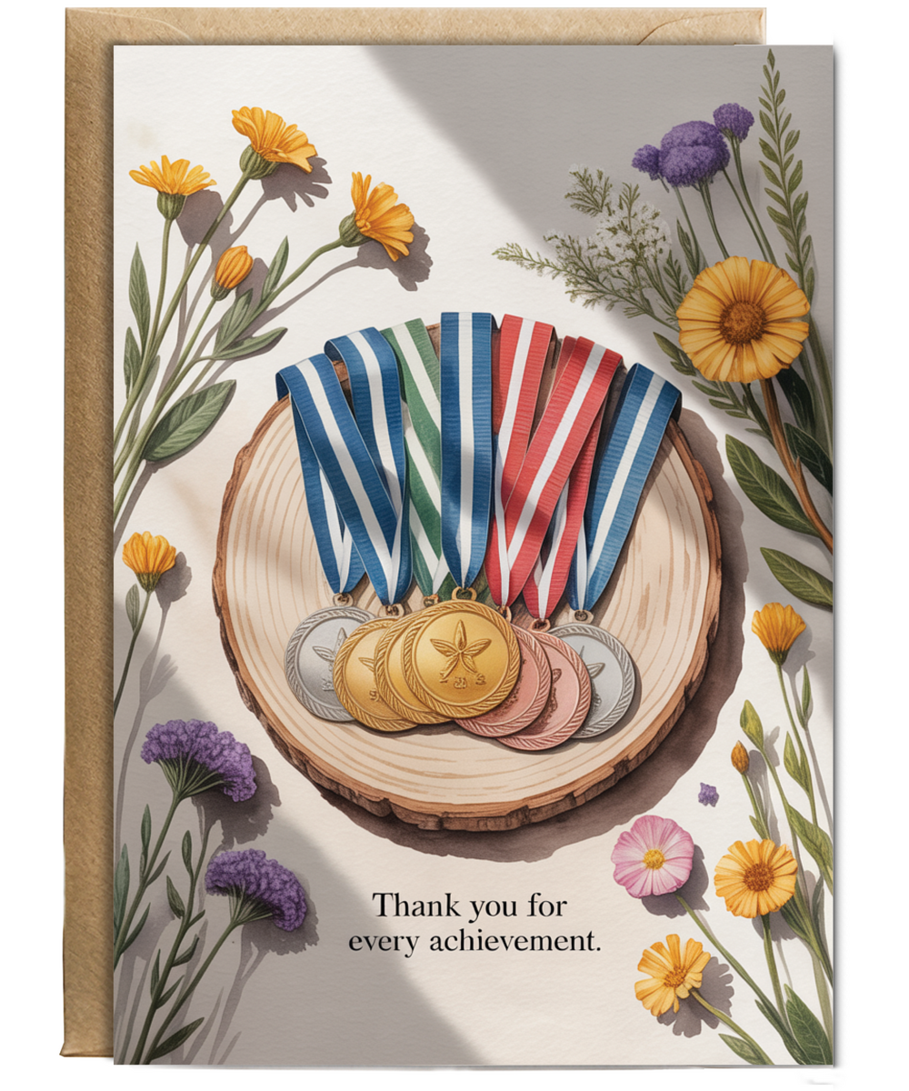 Thank you for every achievement
