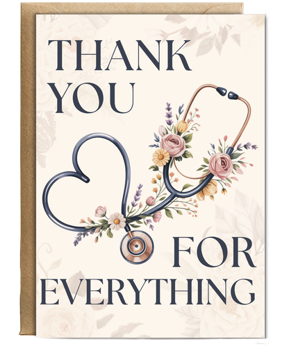 thank you for everything stethoscope