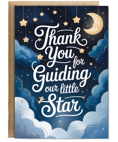 Thank you for guiding our little star