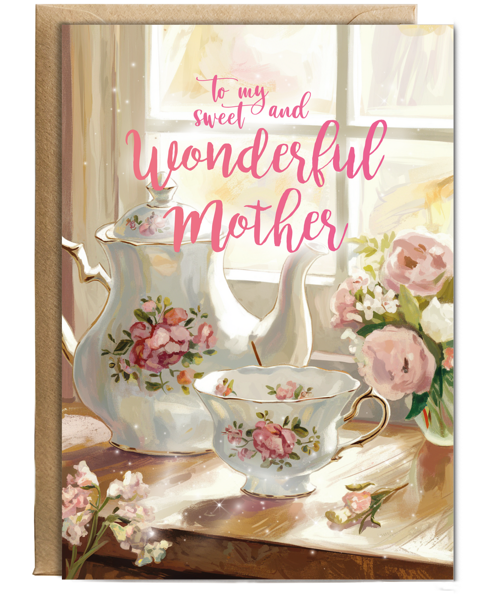 To My Sweet and Wonderful Mother Afternoon Tea