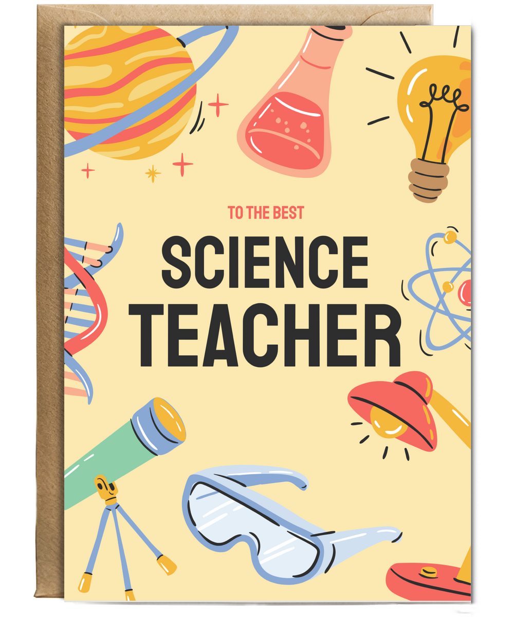 To the best science teacher