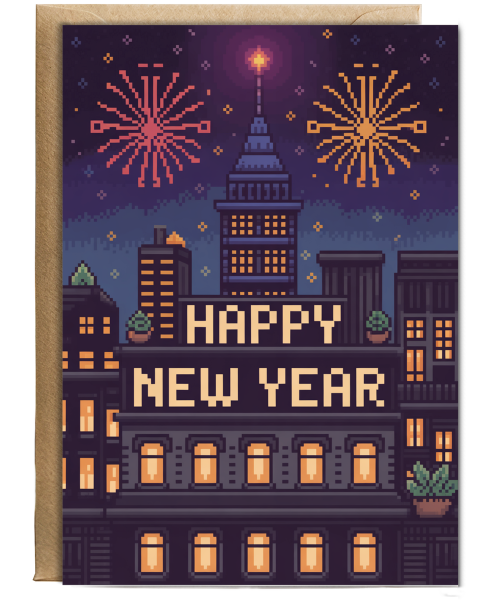 New years pixel