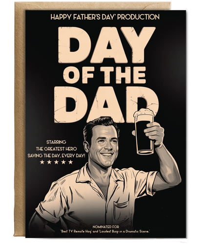 father's day card production day of the dad movie poster