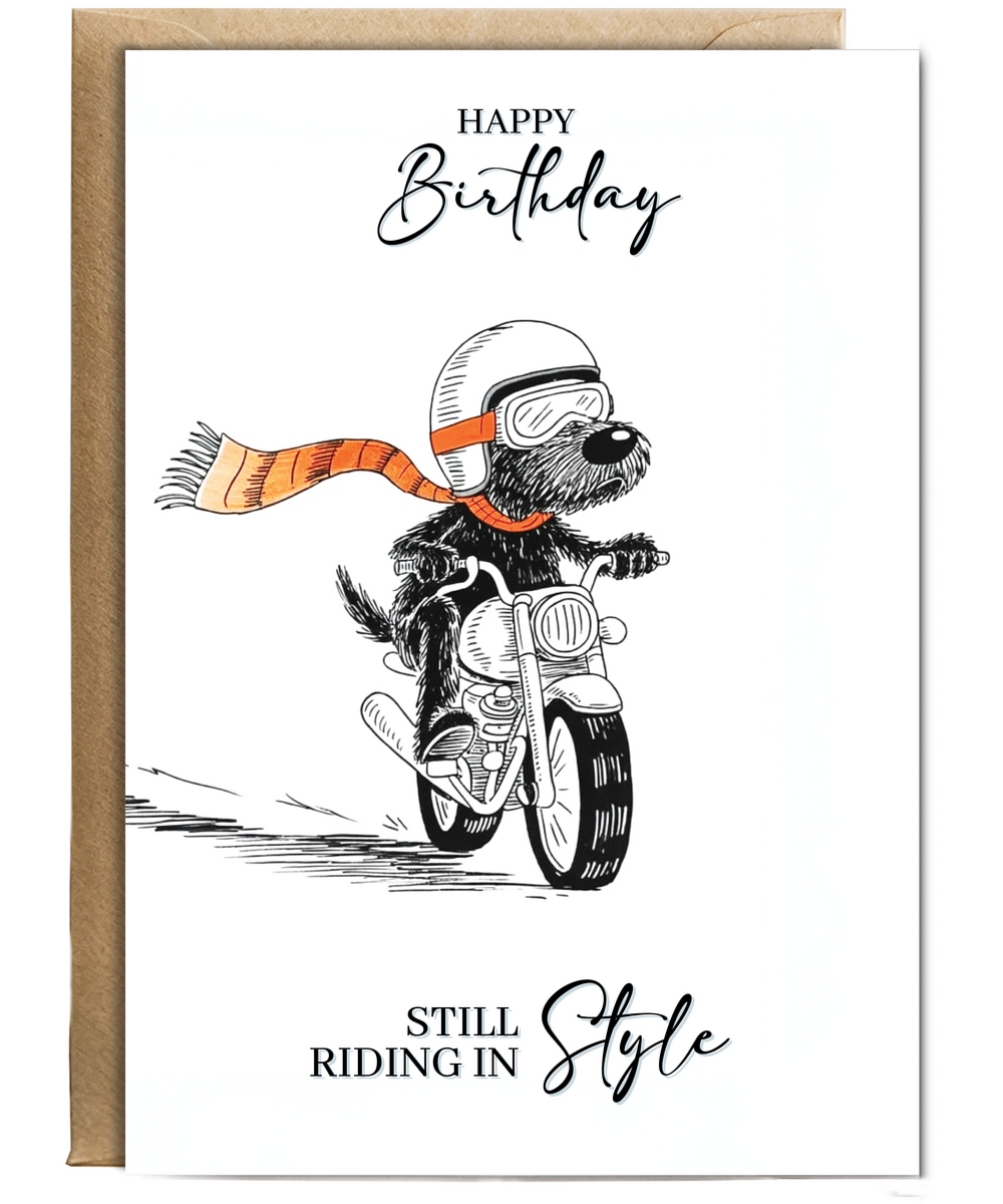 Happy birthday still riding in style