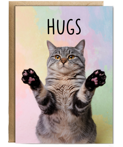 Hugs with Cat Giving a Hug