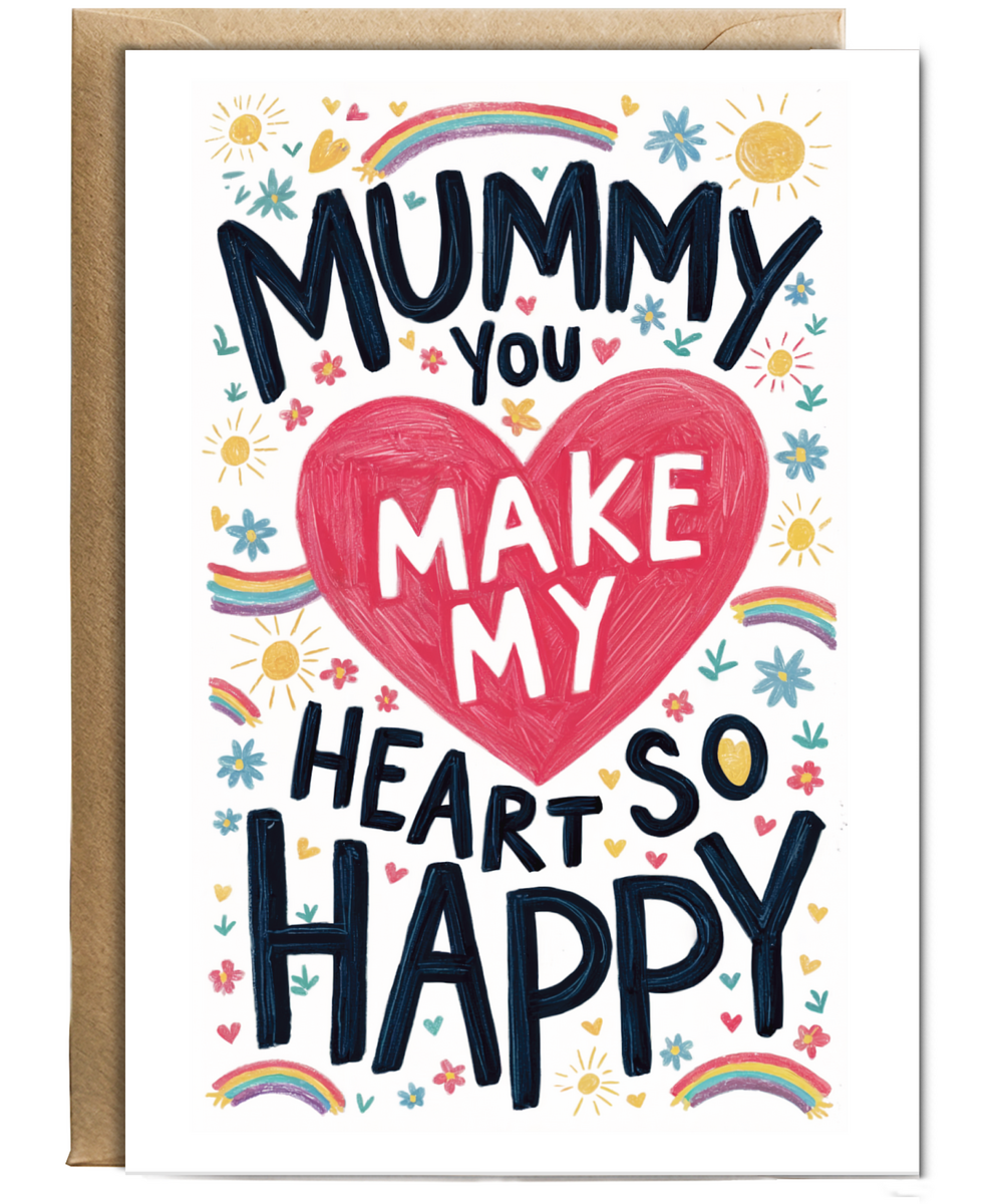 mummy you make my heart so happy