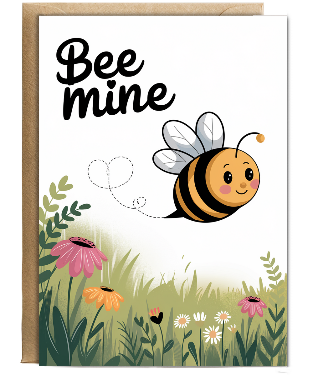 Bee mine Greeting Card