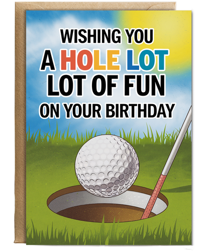 Wishing You a Hole Lot of Fun on Your Birthday
