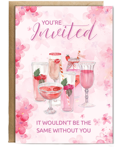 You're Invited, it wouldn't be the same without you