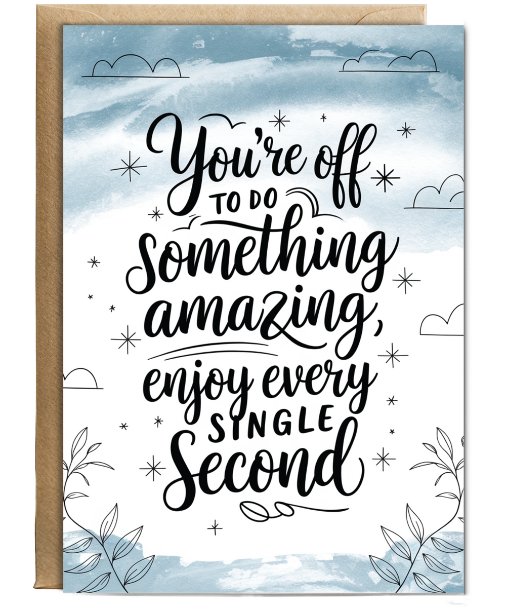 Maternity leave your off to do something amazing