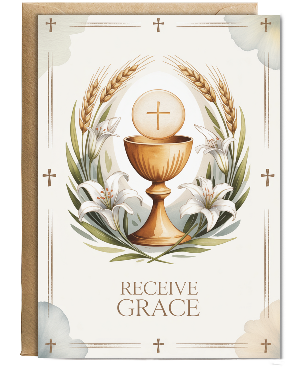 receive grace holy communion