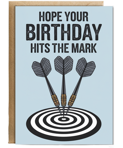 Hope Your Birthday Hits the Mark