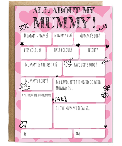 All about Mummy fill in