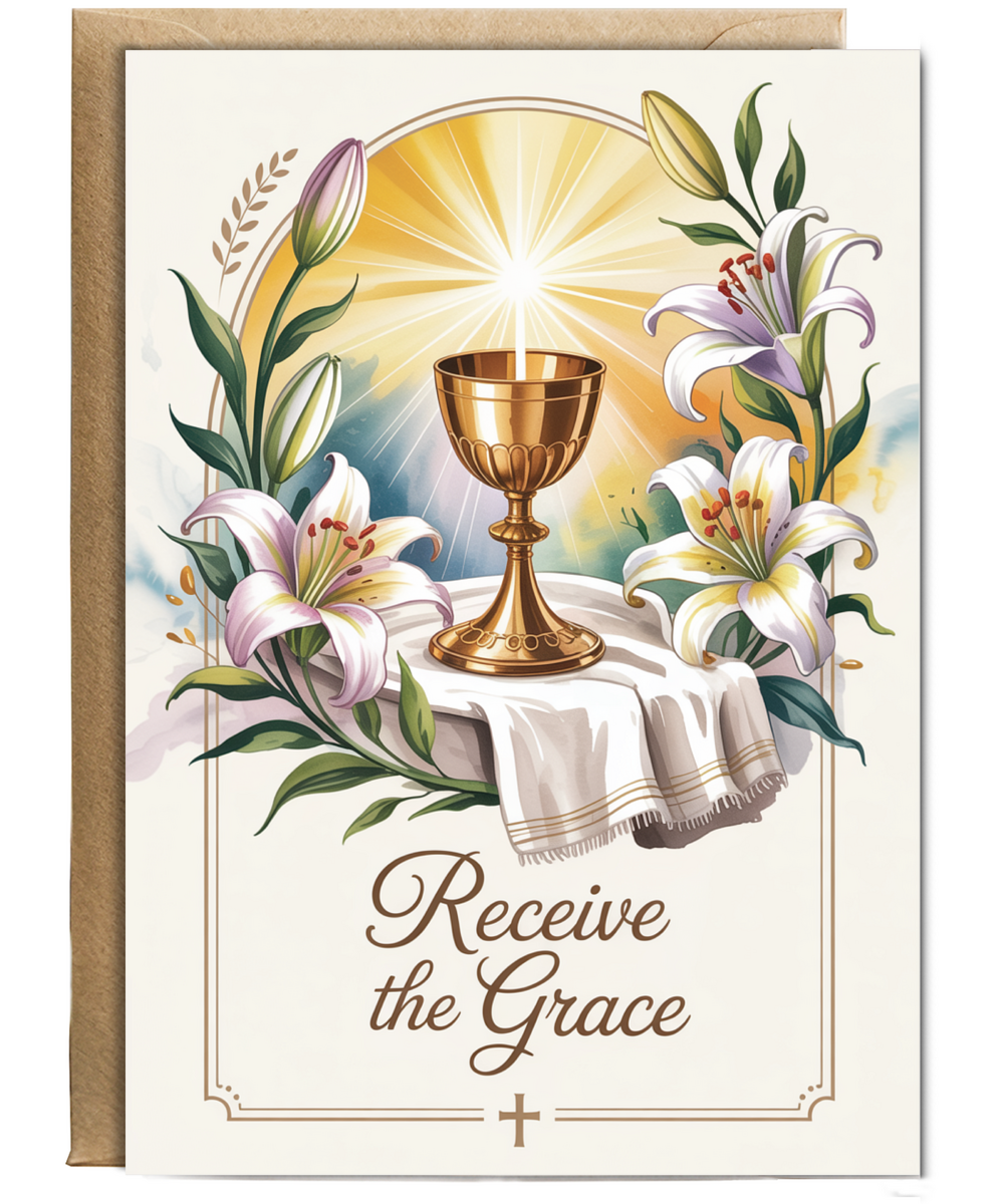 receive the grace holy communion