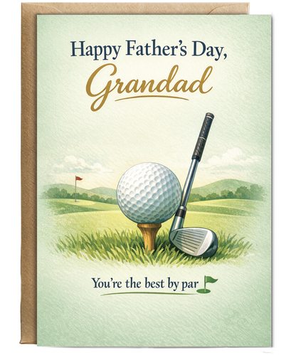 Happy Father's day grandad, You're the best by par
