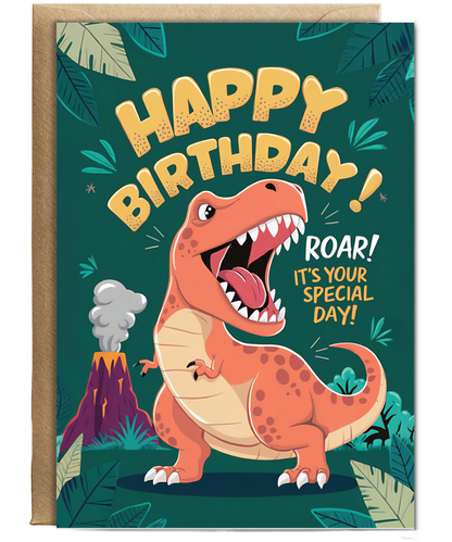 happy birthday! Roar, it's your special day