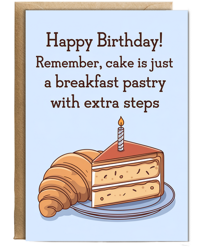 Happy Birthday Cake is Just a Breakfast Pastry