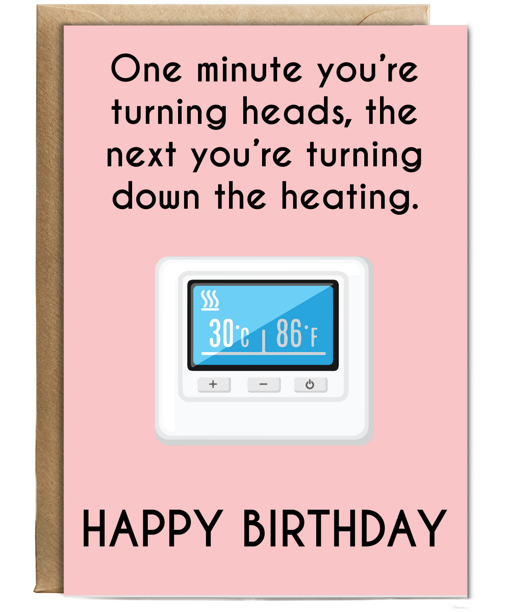 One minute your turning heads