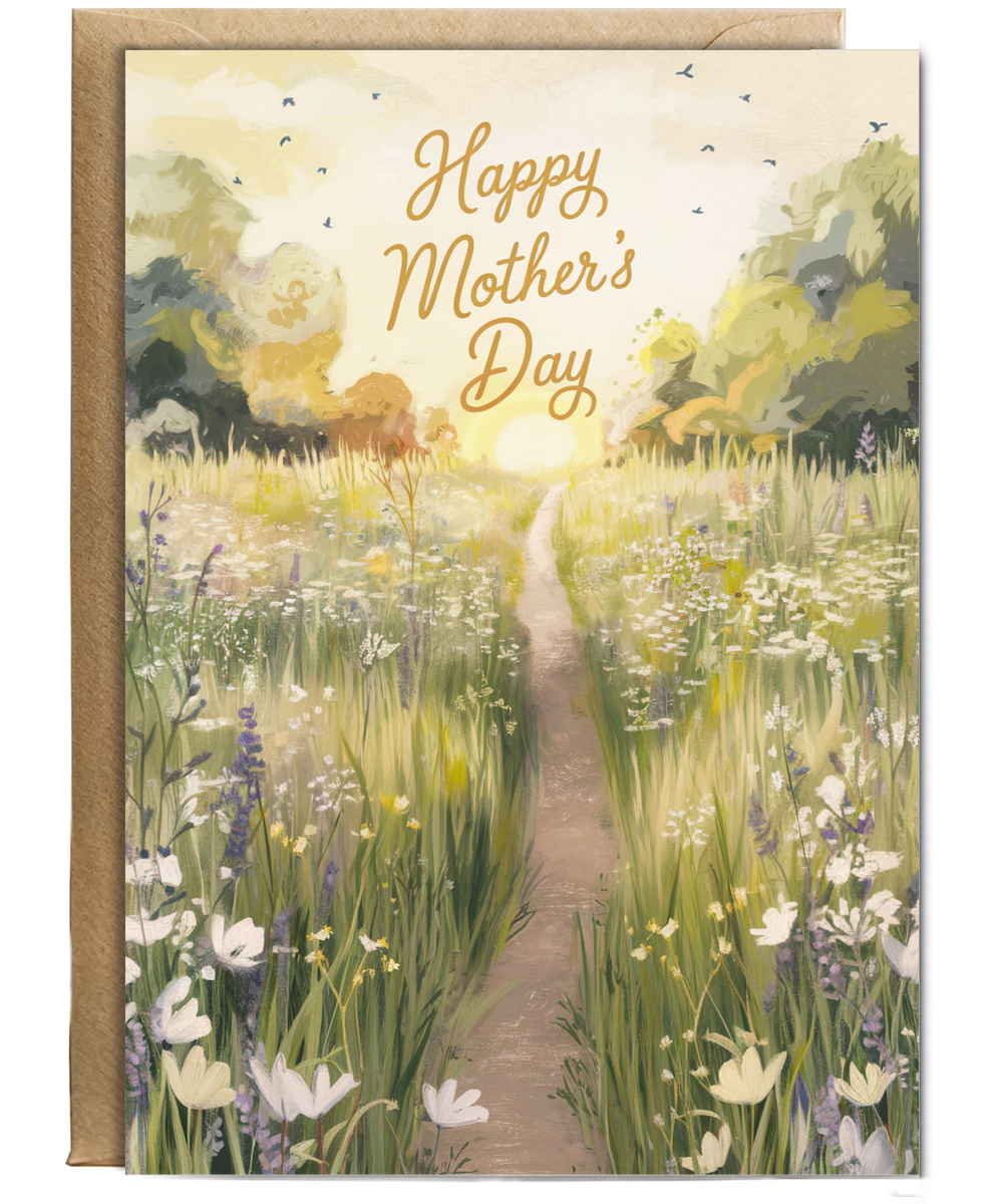 Happy Mothers Day Spring Dawn Painting