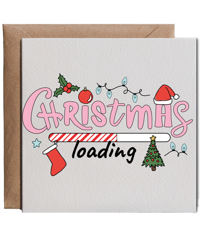 Christmas Loading with Festive December Icons