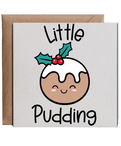 Childrens Christmas Little Pudding for Baby Girl or Boy