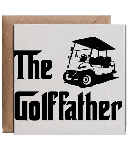 The Golf Father With Buggy