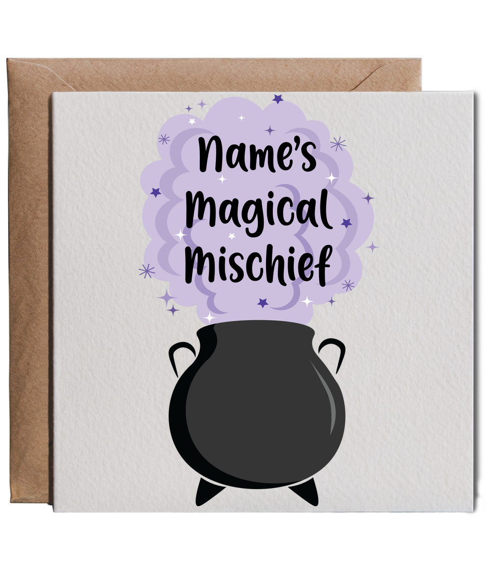Personalised Name's Magical mischief